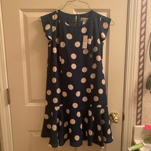 Ann Taylor Polka Dot Dress - XSP - BRAND NEW